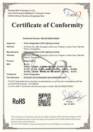 Color-Imagination-SI-113-ROHS-Certificate